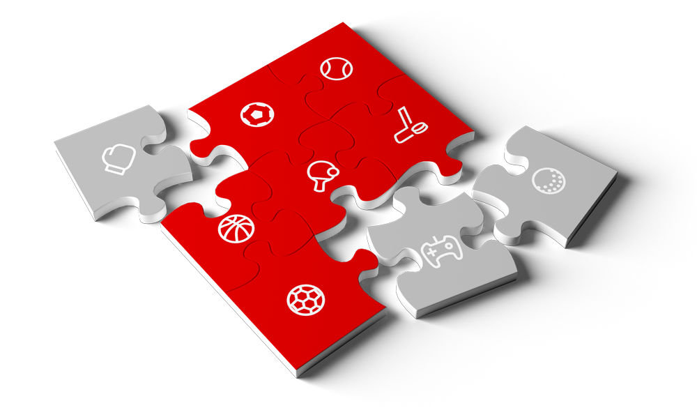 Decorative OneFeed puzzle