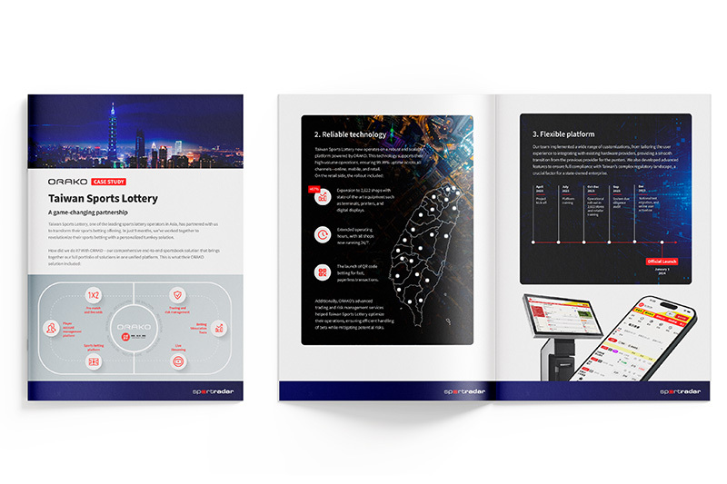 Orako Taiwan Sports Lottery Mockup